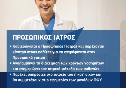 Σε διαβούλευση το νομοσχέδιο του Υπουργείου Υγείας 