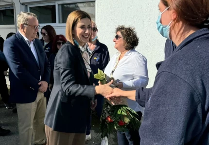 Επίσκεψη της Αναπληρώτριας Υπουργού Υγείας Ειρήνης Αγαπηδάκη στα Κέντρα Υγείας της Πέλλας